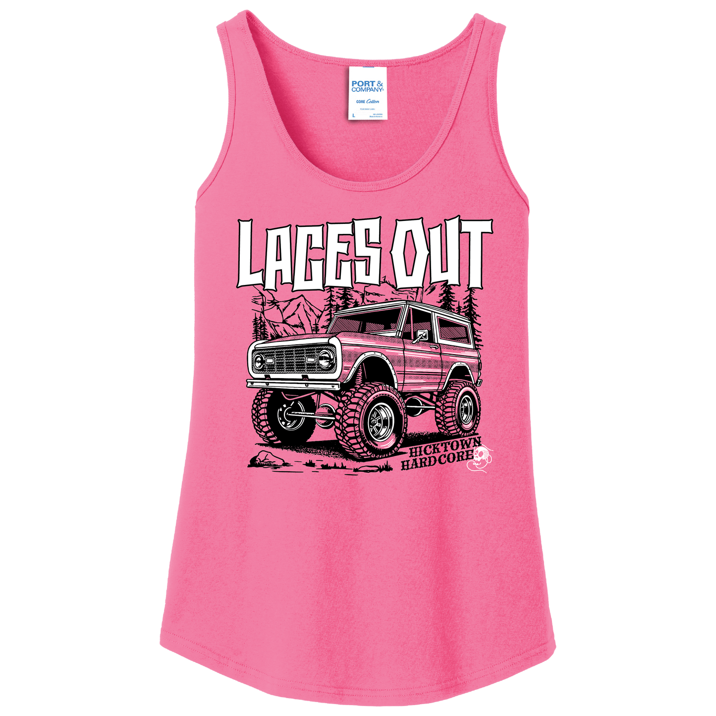 PINK BRONCO WOMEN'S TANK