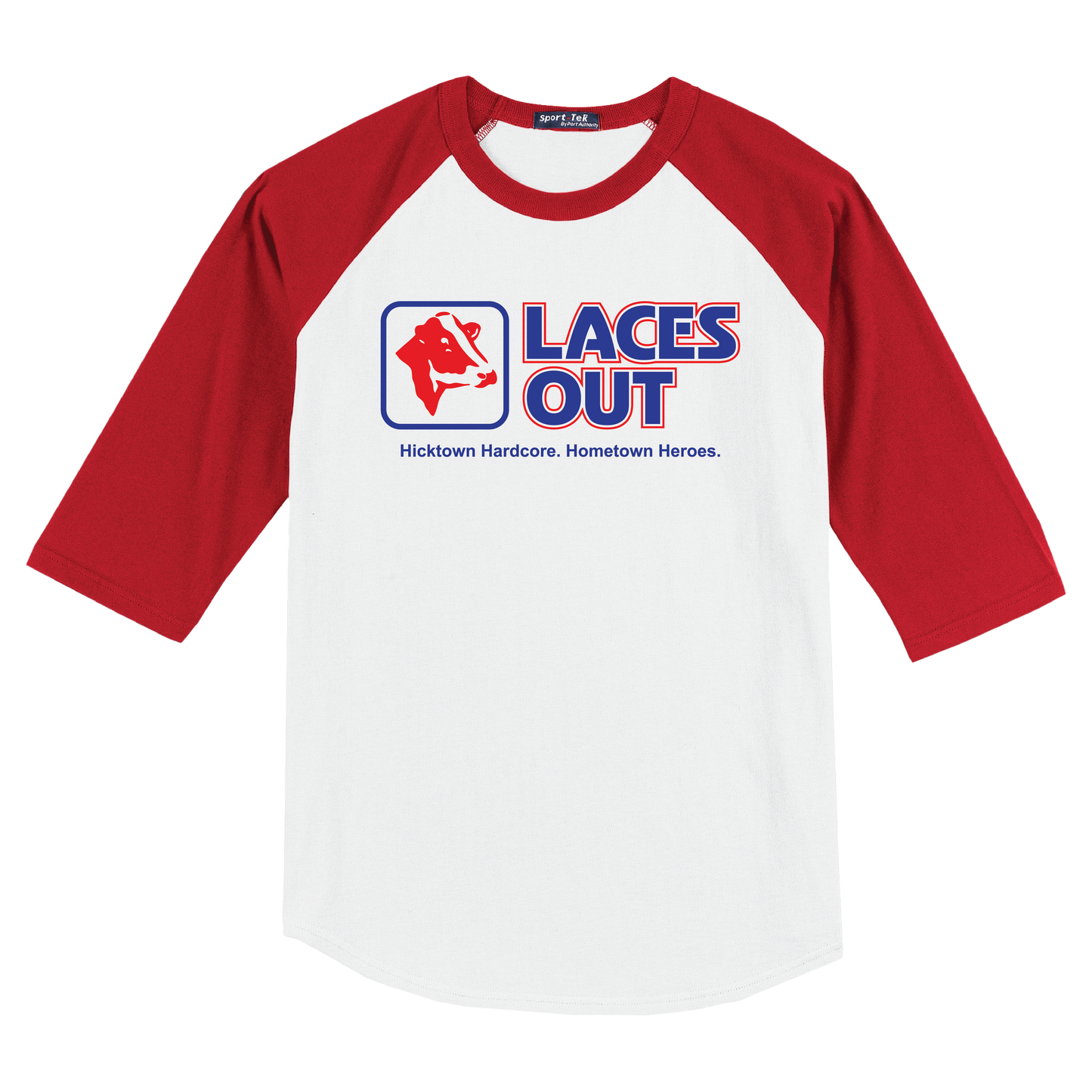 HICKTOWN HARDCORE BASEBALL TEE